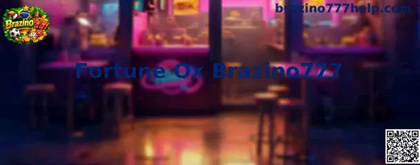 Interface ilustrativa do jogo Fortune Ox Brazino777