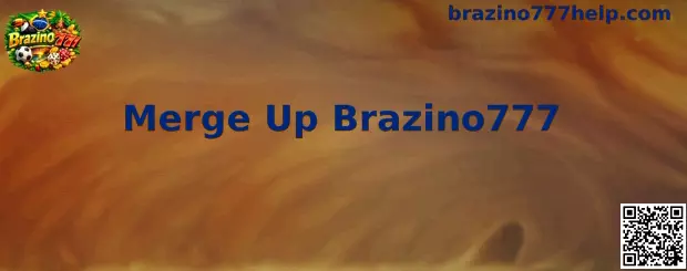 Interface ilustrativa do jogo Merge Up Brazino777