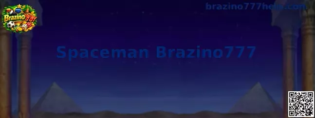 Interface ilustrativa do Spaceman Brazino777